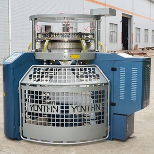 Máquina de Tejer de Punto Sencillo de Alta Velocidad Yonthin, Último Modelo de Máquina de Tejer Circular de Ancho Abierto - Product Image 4
