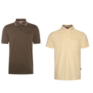 Polo bon prix polos avec col polos pour hommes Tan Pham Gia Premium fabriqué en fabricant vietnamien - Product Image 1