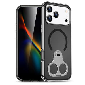 Funda para iPhone 17 AIR con soporte magnético de doble anillo, funda protectora completa anticaídas - Product Image 5