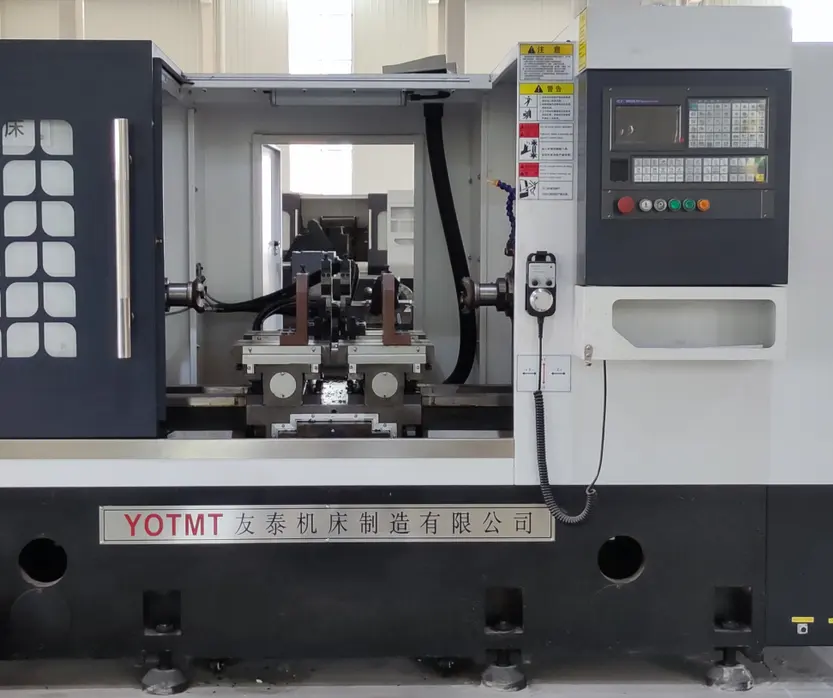 YOTMT آلة طحن مزدوجة الرأس CNC للحفر والتمركز