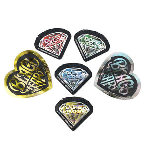 Bolsas Mylar a Prueba <span class=keywords><strong>de</strong></span> Olores con Estampado Personalizado 3,5g Formas Irregulares <span class=keywords><strong>de</strong></span> Corte Troquelado Unico Estilo California - Product Image 6