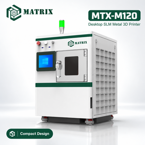 เครื่องผลิตวัสดุเสริมด้วยเลเซอร์ไฟเบอร์สแตนเลสอัตโนมัติ ขนาดการผลิต 120x120x120 มม. อลูมิเนียม กำลังเลเซอร์ 300/500 วัตต์ ช่องต่อ USB - Product Image 1
