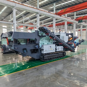 Planta de Trituración de Impacto sobre Orugas YMCI12, 150-300 TPH, Alta Capacidad, Trituradora CI1213, Alimentador GZD1135, Máquina de Minería para Canteras - Product Image 3