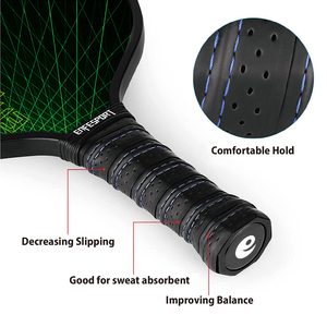 Biểu tượng tùy chỉnh in usapa phê duyệt đầy đủ sợi carbon sợi thủy tinh Graphite pickleball mái chèo - Product Image 3