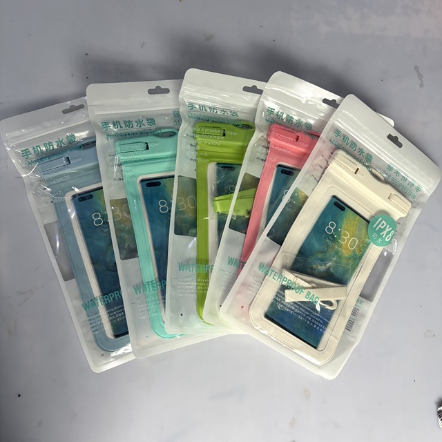 IPX8 22*11CM 7.2inch Universal PVC Waterproof Bag Phone Case for All Brand Outdoor Sport Travel Phone Protect Case With Strap