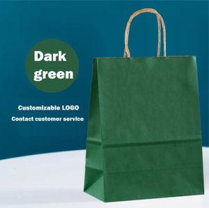 Sac fourre-tout en papier kraft personnalisable Huashanqi pour café, thé au lait, plats à emporter et cadeaux de fêtes, usage promotionnel et professionnel - Product Image 4