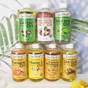 高品質マッサージオイルターメリックアーモンドフェイス & ボディホワイトニングエッセンシャルオイル保湿肌アンチエイジングライトニングボディオイル - Product Image 4