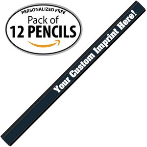 Customizable 176mm Flat HB Wood <strong>Pencils</strong> Personalized Promotion Carpenter Construction <strong>Pencil</strong> Square <strong>Pencil</strong> Customizable Features - Product Image 2
