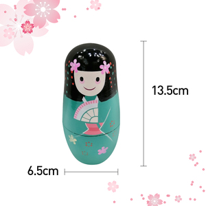 5 pièces poupées matriochka russes faites à la main en bois décoration <span class=keywords><strong>de</strong></span> <span class=keywords><strong>Table</strong></span> <span class=keywords><strong>de</strong></span> <span class=keywords><strong>noël</strong></span> poupée poupées gigognes ensemble pour enfants anniversaire jouet cadeau - Product Image 4