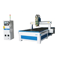 Machine de routeur Cnc de gravure de pantographe certifiée CE 1325 pour l'aluminium avec le prix bon marché