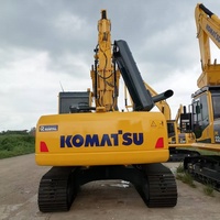 Excavadora Hidráulica Usada Komatsu PC220 de 22 Toneladas, Excavadora Mediana Komatsu PC220, Bomba de Caja de Cambios, Rodamiento, Precio Más Bajo, Barato