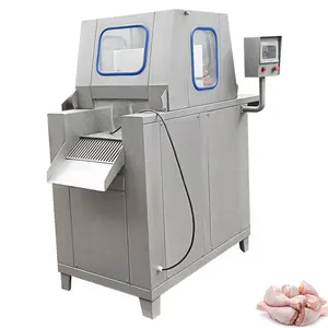 Inyector automático de salmuera de carne de pollo y pescado con agujas de Venta caliente/máquina de inyección de solución salina de carne Industrial