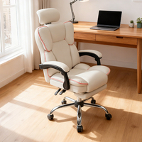 Fauteuil de patron de bureau ergonomique en cuir de luxe personnalisé avec fauteuil inclinable Prix promotionnel du fabricant
