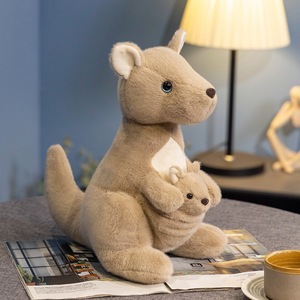 Juguete de peluche de <span class=keywords><strong>canguro</strong></span> para madre e hijo súper suave de alta calidad, juguetes de animales de peluche de <span class=keywords><strong>canguro</strong></span> adorables, muñeco de compañía divertido para niños - Product Image 3