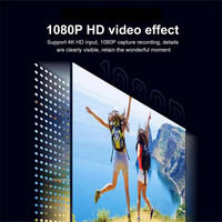 USB2.0 Dual-Head Audio-Video-Aufnahmekarte Modell 7046 Chip Live-Streaming-Aufnahme für Typ-C-Konverter Kompatibel mit Allen Geräten