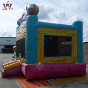 Casa Inflable de PVC de Alta Calidad con Diseño de Palmera Tropical y Tobogán, Tamaño 10x4x4.5m, Uso Comercial - Product Image 6