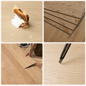 Non-slip SPC <strong>Click</strong> Lock Plastic Flooring Thickness 4mm 5mm 6mm Waterproof Durable Wood Grain PVC <strong>Vinyl</strong> <strong>Floor</strong> With IXPE - Product Image 5
