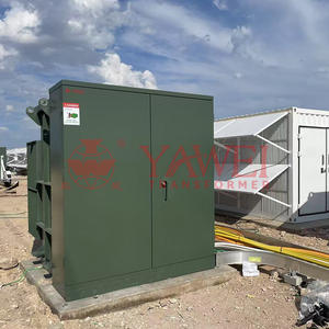 Yawei電源変圧器変電所2500kvaOnan1000kva2.5mva降圧変圧器価格パッド取り付け変圧器 - Product Image 2