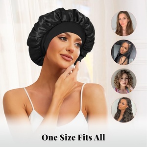 <span class=keywords><strong>Gorro</strong></span> <span class=keywords><strong>de</strong></span> dormir <span class=keywords><strong>de</strong></span> seda personalizado <span class=keywords><strong>de</strong></span> fábrica para mujer <span class=keywords><strong>gorro</strong></span> <span class=keywords><strong>de</strong></span> <span class=keywords><strong>pelo</strong></span> satinado con banda ancha <span class=keywords><strong>gorro</strong></span> <span class=keywords><strong>de</strong></span> <span class=keywords><strong>pelo</strong></span> suave para trenzas rizadas cabello Natural - Product Image 2