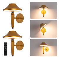 Lampu Dinding Sensor Gerak Magnetik Nirkabel Modern RGB Smart Home USB Rechargeable Lampu Malam Kamar Tidur Lampu LED Dinding