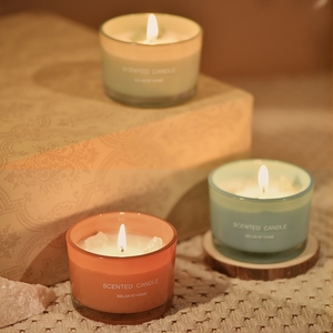 Bougie parfumée artisanale de luxe en cire de soja avec logo, vente en gros, décoration d'intérieur, parfum d'ambiance, bougies aromatiques - Product Image 5