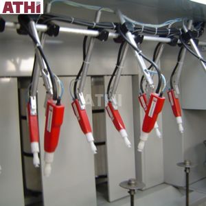 مسحوق طلاء دهان رش كشك مع فرن كساء بودرة - Product Image 4