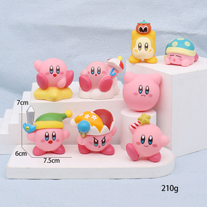 Set de 6 Figuras de Personajes, Lindas Muñecas Estrella de PVC, Set de Figuras de Anime del Juego <span class=keywords><strong>Kirby</strong></span>, Juguetes de Regalo - Product Image 5