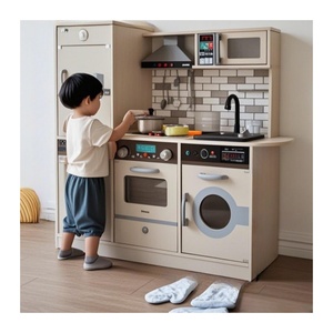 Ensemble de <span class=keywords><strong>cuisine</strong></span> de luxe en bois pour enfants, jouets alimentaires, ensemble de <span class=keywords><strong>cuisine</strong></span> pour enfants, <span class=keywords><strong>cuisine</strong></span> de jeu - Product Image 1