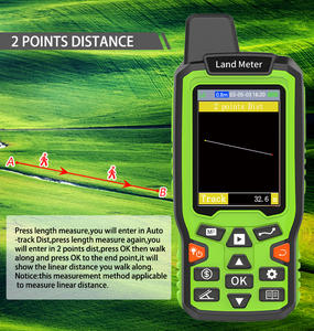 Dispositivo GPS Portatile EM90, Strumento per Rilevamento Terreni, <span class=keywords><strong>Unit</strong></span>à GPS Manuale per Misurare Aree e Lunghezze di Terreni - Product Image 3