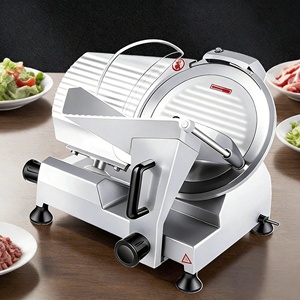 Trancheuse à viande électrique de comptoir de petite taille de 12 pouces, <span class=keywords><strong>machine</strong></span> de découpe électrique multifonctionnelle pour viande congelée, <span class=keywords><strong>jambon</strong></span>, pain - Product Image 1