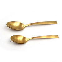 Hôtel Couteau Fourchette Cuillère Couverts En Acier Inoxydable Couteau Fourchette Cuillères Ensemble Vaisselle Plaqué Or