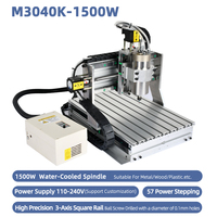 Jomesun Mini CNC routeur 4030 gravure fraisage perceuse 3/4 axes métal graveur eau Coller broche 1500W 400X300MM