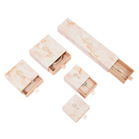 Fabrication de boîtes en carton d'emballage de boîtes à bijoux d'emballage en papier cadeau avec logo personnalisé vente en gros