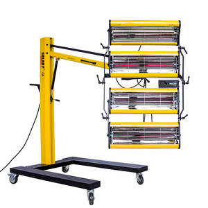 Lumière infrarouge multifonction 3150W approuvée CE, sèche-peinture, <span class=keywords><strong>lampe</strong></span> de séchage pour les détails de la voiture - Product Image 1