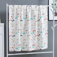 Couvertures d'emmaillotage en mousseline bambou et coton pour enfants en vente d'accessoires pour bébés en gros en Chine OEM