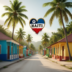 Camiseta de Manga Larga para Mujer con Estampado de Corazón de Haití, Estilo Y2K, Cuello Redondo, Tejido de Punto, Spandex, Poliéster, Top de Moda para Todas las Temporadas - Product Image 2