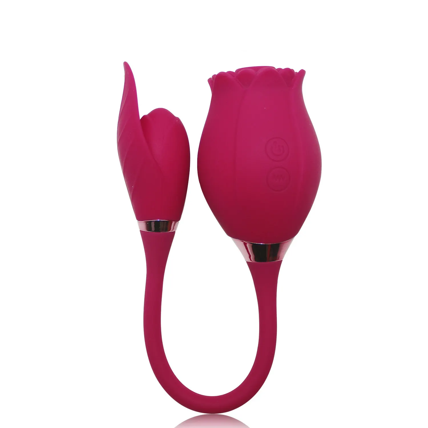 HMJ sex toys masseur rose en forme de silicone étanche vagin succion mamelon g-spot stimulateur clitoris succion rose vibrateur