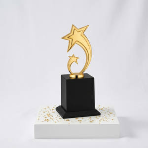 Attractive <b>star</b> trophy perfect for employee recognition programs. - Product Image 1