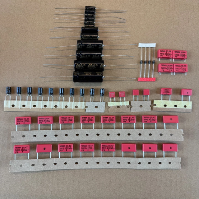 New Original Ready Stock Mark 1B Preamplifier COMPLETE Rebuild Kit High-Quality Preamp Recap Set