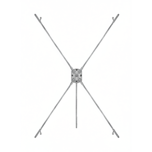 Support de bannière X portable pour salons professionnels, cadre en aluminium, réutilisable, blanc, montage autonome, équipement d'affichage commercial durable - Product Image 1