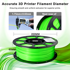Filamento IBOSS PLA+ de 1.75mm para Impresora 3D, Cambio de Color por Temperatura, Verde a Amarillo, 1kg - Product Image 3