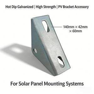 Pieza <span class=keywords><strong>de</strong></span> conexión triangular pulida en espejo para soporte fotovoltaico, resistente - Product Image 2