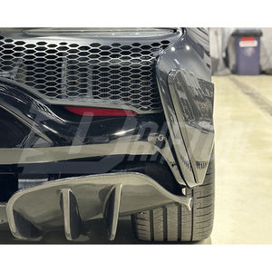 Artura Carbon CF Rear Bumper <b>Side</b> Blades Cover Plate For Mclaren Artura 2023+ - Product Image 2