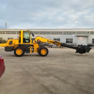 Pemuat teleskopik mini Tiongkok pemuat roda depan dengan pemuat bom yang dapat diperpanjang - Product Image 3