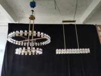 Lustres de salon, luminaires suspendus, lampes en cristal, luminaires décoratifs LED