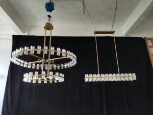 Lustres <span class=keywords><strong>de</strong></span> salon luminaires suspendus luminaire lampes lustre en cristal - Product Image 3