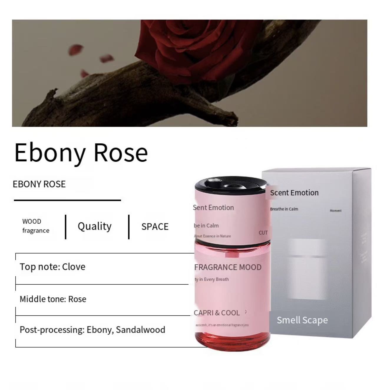 Rosa de ébano