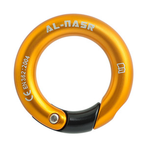 Al-Nasr Detachable Semi Permanent Ring Carabiner 7.3cm Diameter For Climbing Equipment - Product Image 2
