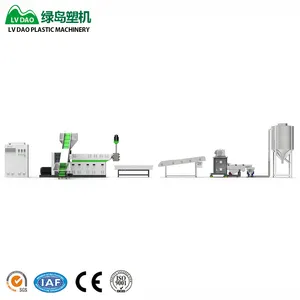 Factory Price Plastic Recycling Pellets Extruder Machine Single Screw Granulator Cutting Production Line