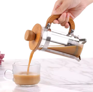 Venta al por mayor de cafetera con logotipo personalizado, producto comercial novedoso, prensa <span class=keywords><strong>francesa</strong></span> de bajo precio con stock inmediato, Prensa <span class=keywords><strong>Francesa</strong></span> - Product Image 5